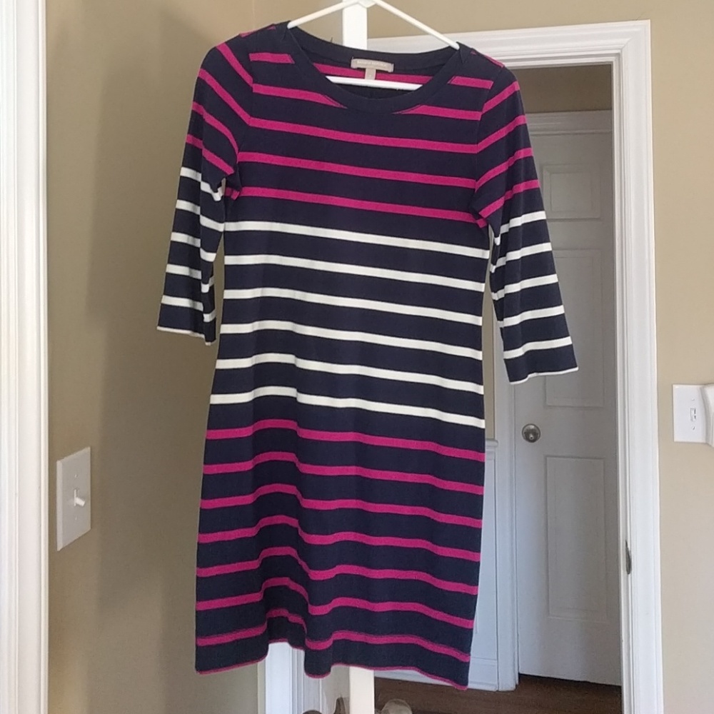 Cotton 3/4 sleeve dress